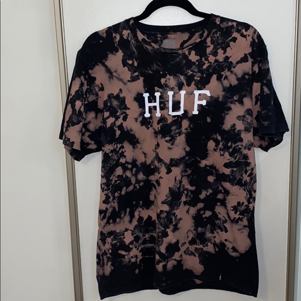 HUF Unisex Acid Wash Tee